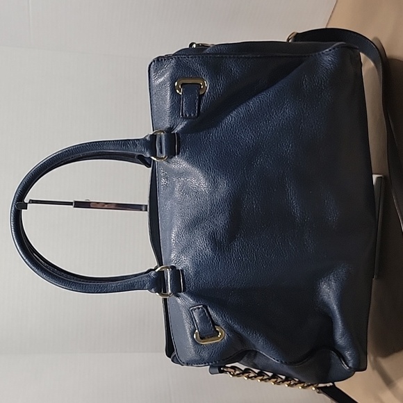 Michael Kors, Navy Blue Hamilton Satchel, EUC. - Picture 4 of 15